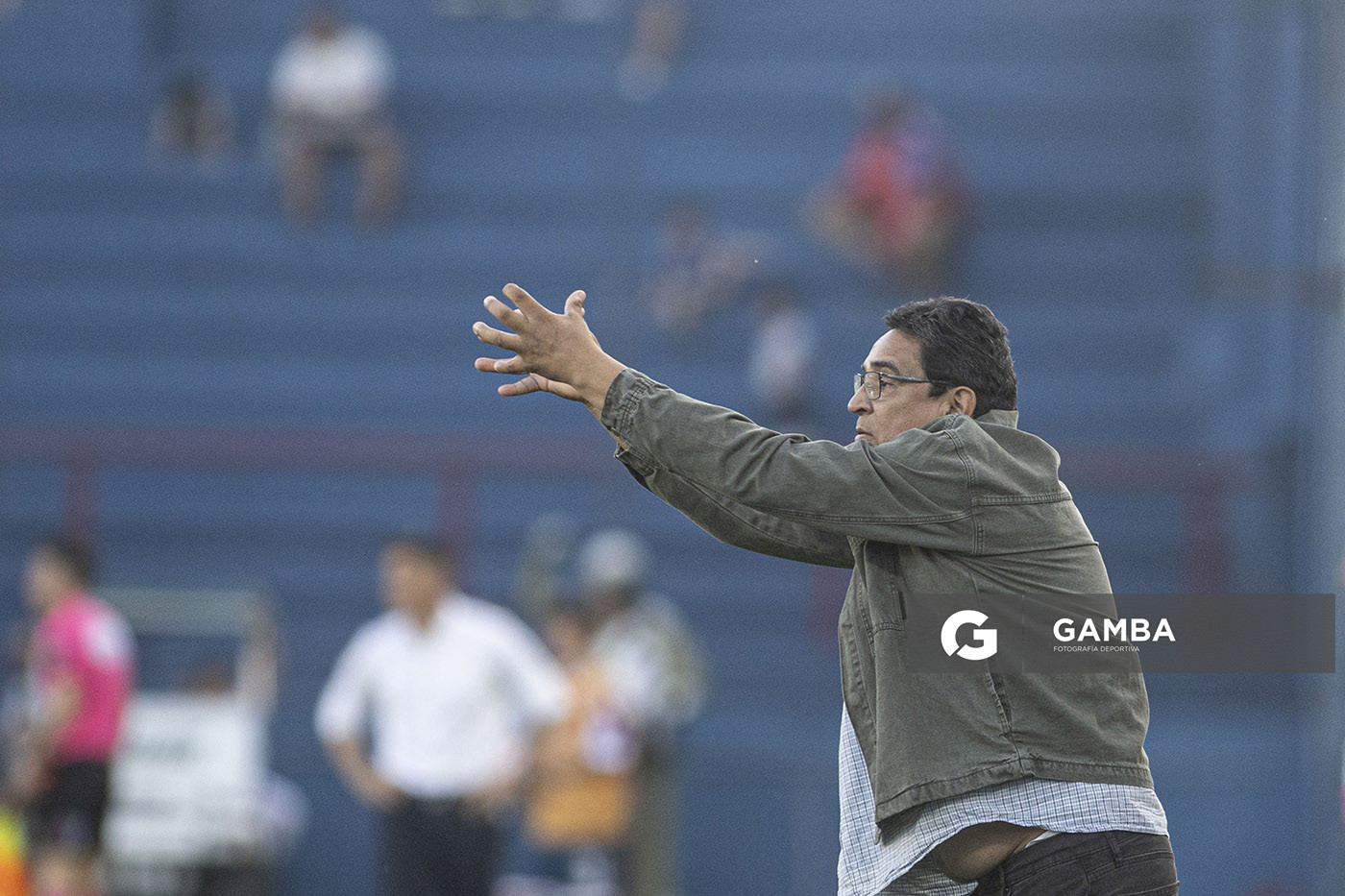 Danielo Núñez, director técnico de Cerro Largo, Torneo Clausura. Estadio Gran Parque Central.