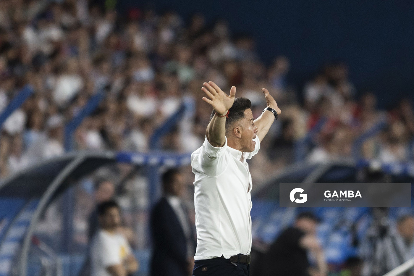 Pablo Peirano, director técnico de Nacional, Torneo Clausura. Estadio Gran Parque Central.