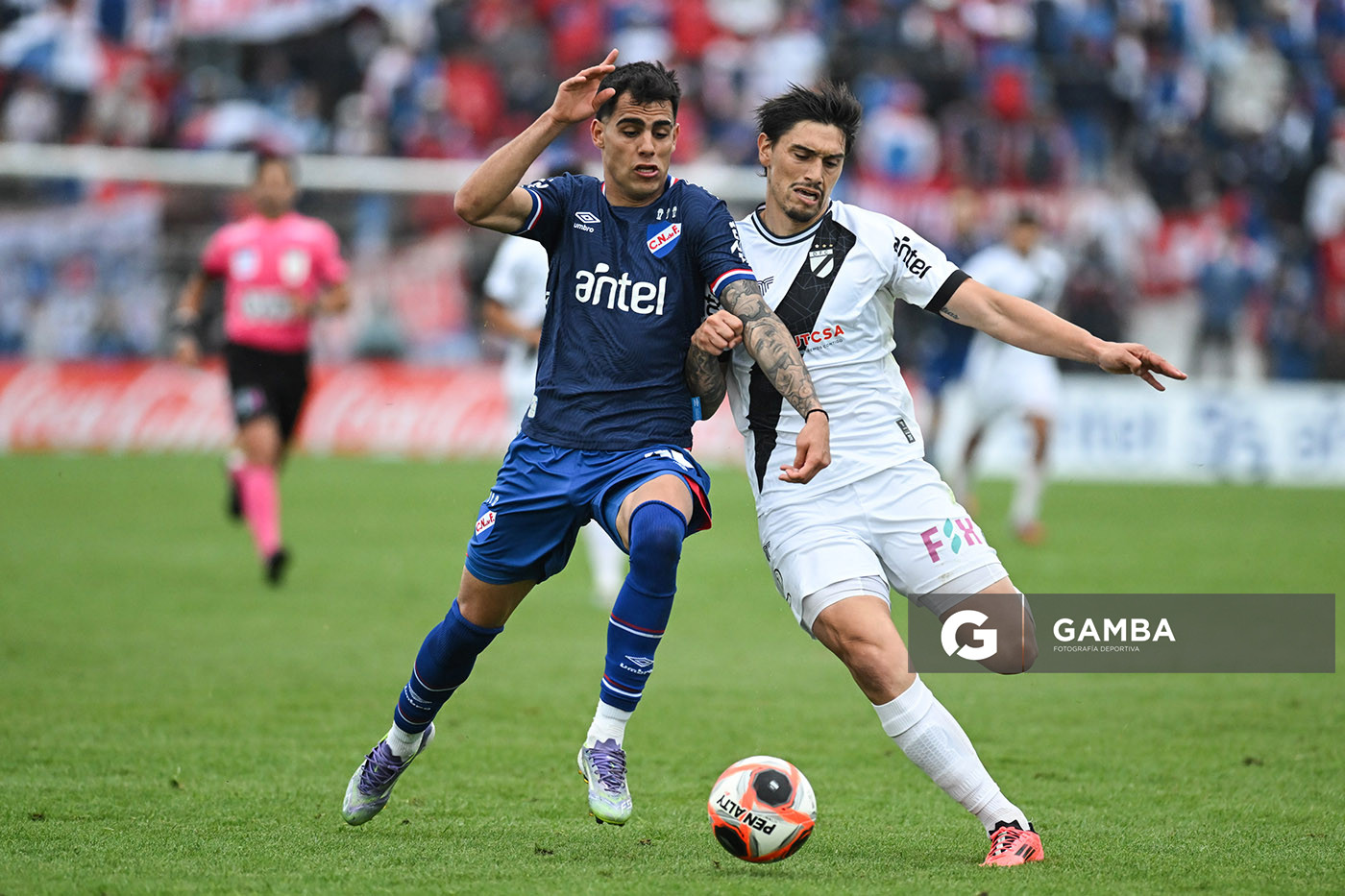Lucas Villalba, de Nacional, Torneo Clausura. Estadio María Mincheff de Lazaroff.