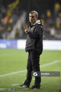 Diego Aguirre, director técnico de Peñarol, Copa AUF Uruguay. Estadio Parque Alfredo V. Viera.
