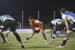 Iván Manzur, de Racing, Copa AUF Uruguay. Estadio Campeones Olímpicos.