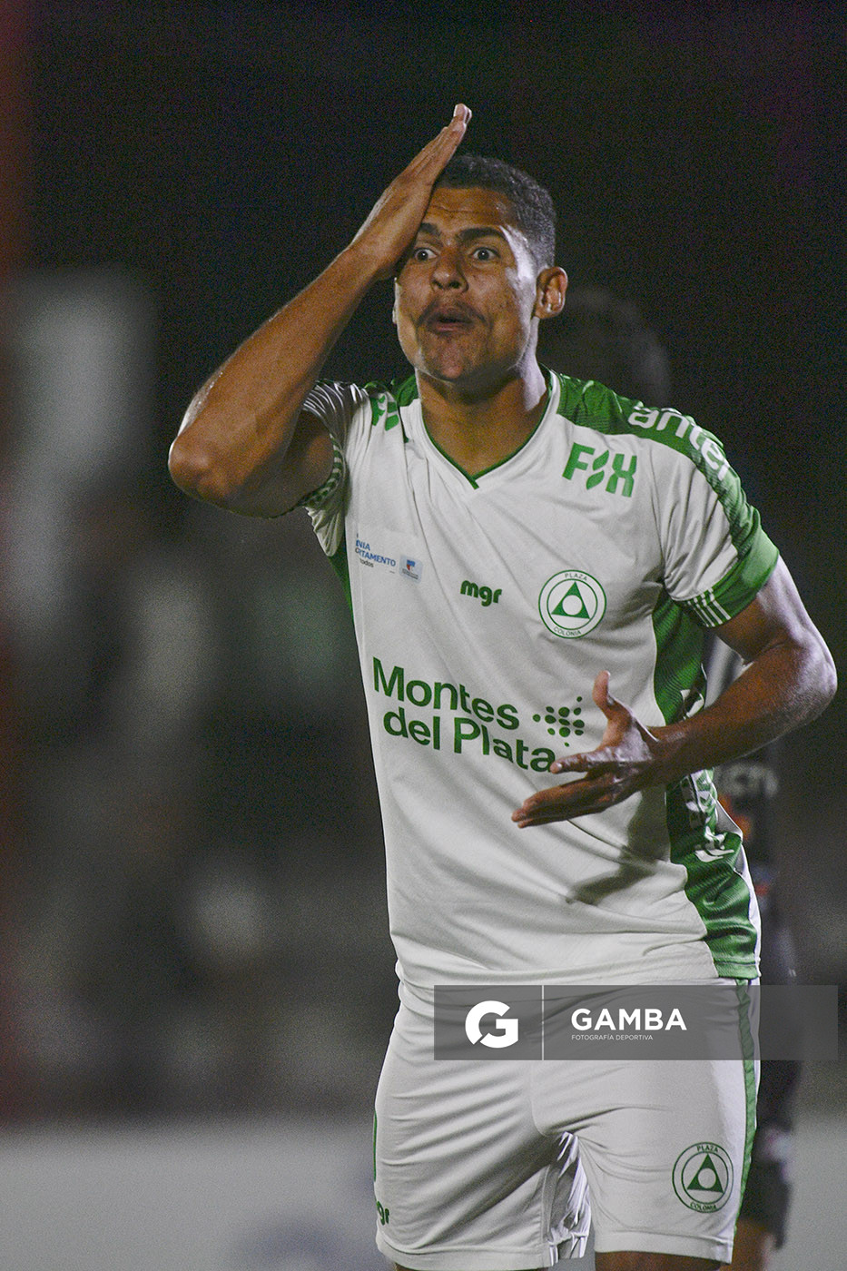 Álex Bruno, de Plaza Colonia, Copa AUF Uruguay. Estadio Campeones Olímpicos.