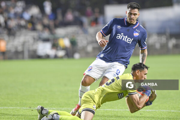 Jhonny Da Silva, golero de Wanderers, Torneo Clausura. Estadio Parque Alfredo V. Viera.