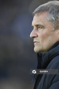 Diego Aguirre, director técnico de Peñarol, Torneo Clausura. Estadio Campeón del Siglo.
