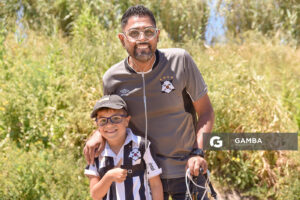 Renzo Díaz, hincha de Wanderers. Campeonato Uruguayo de Fútbol Femenino. Complejo Walter Devoto.