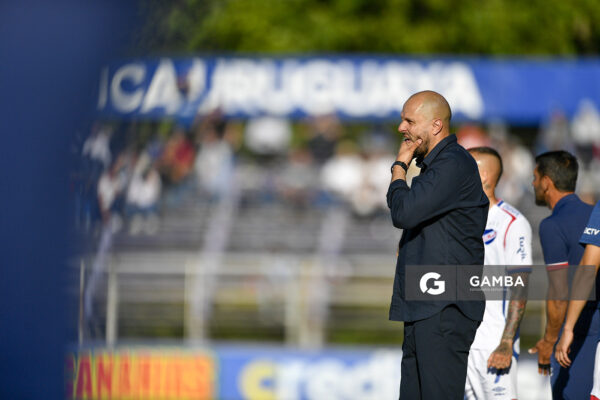 Jadson Viera, director técnico de Nacional, Torneo Clausura. Estadio Luis Franzini.