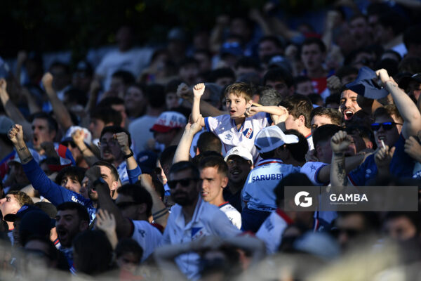 Hinchas de Nacional, Torneo Clausura. Estadio Luis Franzini.