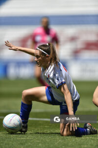 Paola Fitipaldi, de Nacional, Campeonato Uruguayo de Fútbol Femenino. Estadio Gran Parque Central.
