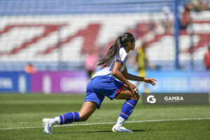 Martha Figueredo, de Nacional, Campeonato Uruguayo de Fútbol Femenino. Estadio Gran Parque Central.