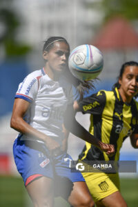 Martha Figueredo, de Nacional, Campeonato Uruguayo de Fútbol Femenino. Estadio Gran Parque Central.