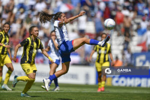 Cecilia Jourdan, de Nacional, Campeonato Uruguayo de Fútbol Femenino. Estadio Gran Parque Central.