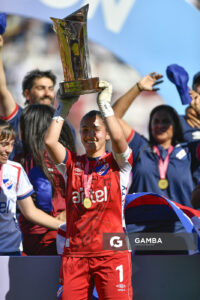 Nacional Campeón. Campeonato Uruguayo de Fútbol Femenino. Estadio Gran Parque Central.