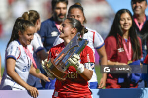 Nacional Campeón. Campeonato Uruguayo de Fútbol Femenino. Estadio Gran Parque Central.