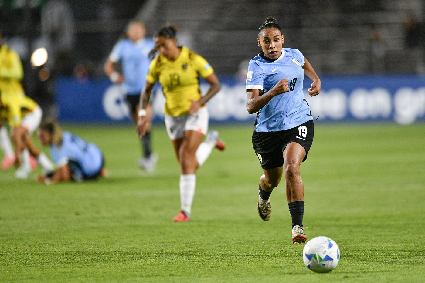 Uruguay 0 - Ecuador 0. Liga Naciones Femenina.