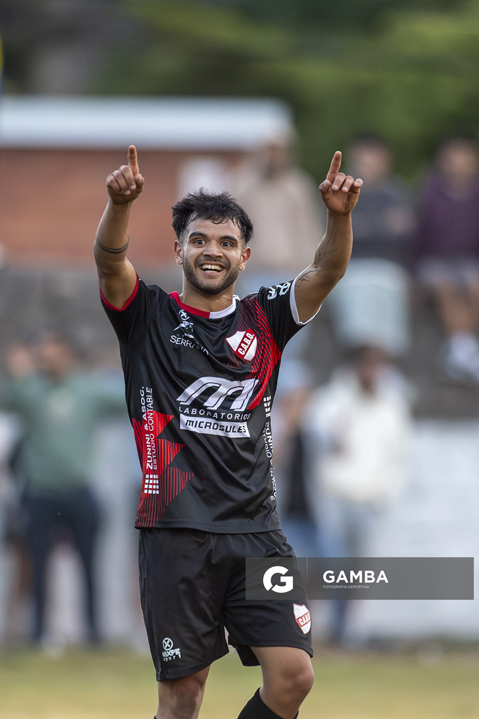 Darío Casañas, de Barrio Olímpico, Campeonato Minuano. estadio La Bombonera Roja.