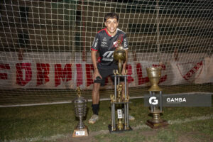 Bruno Goday. Barrio Olímpico Campeón. Campeonato Minuano.