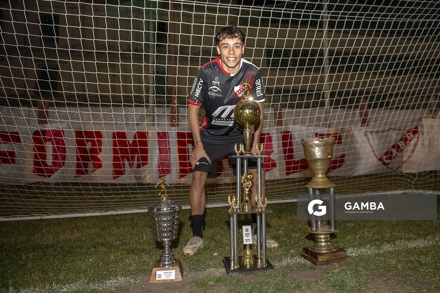 Bruno Goday. Barrio Olímpico Campeón. Campeonato Minuano.