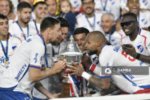 Nacional Campeón. Liga AUF Uruguaya. Estadio Gran Parque Central.