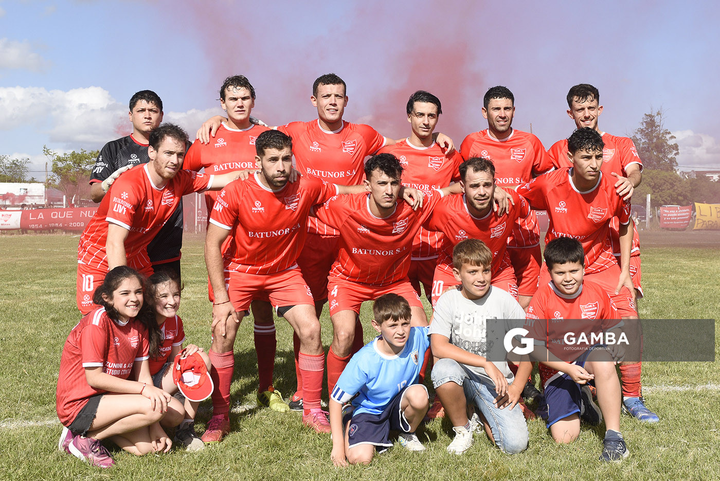 Titulares de Estación. Campeonato Minuano. Cancha de Nacional.