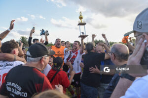 Martín Goñi, de Barrio Olímpico. Campeonato Minuano. Cancha de Nacional.