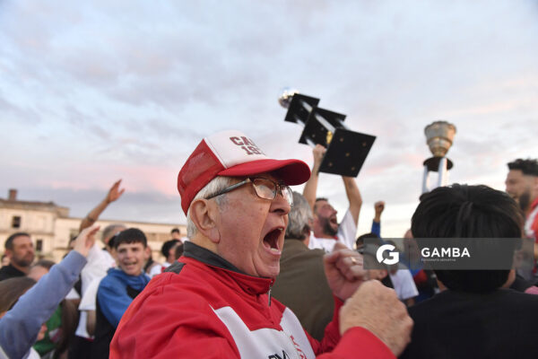 Barrio Olímpico Campeón del Campeonato Minuano 2024. Estadio La Bombonera Roja.
