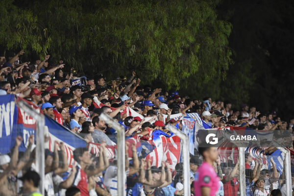 Hinchas de Nacional, Copa de la Liga AUF 2026. Estadio Parque Federico Saroldi.