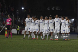 Jugadores de Nacional, Copa de la Liga AUF 2026. Estadio Parque Federico Saroldi.