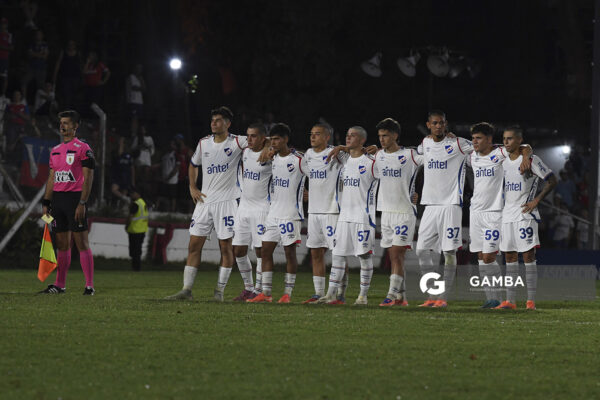 Jugadores de Nacional, Copa de la Liga AUF 2026. Estadio Parque Federico Saroldi.