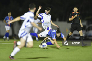 Lucas Velázquez, de Lavalleja, 22ª Copa Nacional de Selecciones. Estadio Juan Antonio Lavalleja.