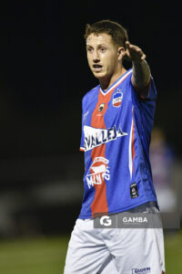 Samuel Gómez, de Lavalleja, 22ª Copa Nacional de Selecciones. Estadio Juan Antonio Lavalleja.