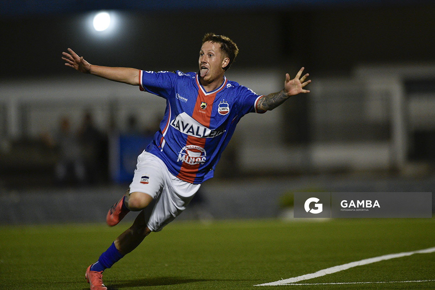 Samuel Gómez, de Lavalleja, 22ª Copa Nacional de Selecciones. Estadio Juan Antonio Lavalleja.