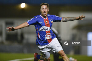 Samuel Gómez, de Lavalleja, 22ª Copa Nacional de Selecciones. Estadio Juan Antonio Lavalleja.