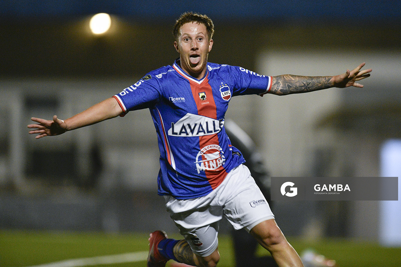 Samuel Gómez, de Lavalleja, 22ª Copa Nacional de Selecciones. Estadio Juan Antonio Lavalleja.
