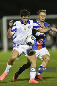 Joaquín Sena, de Zona Oeste, 22ª Copa Nacional de Selecciones. Estadio Juan Antonio Lavalleja.