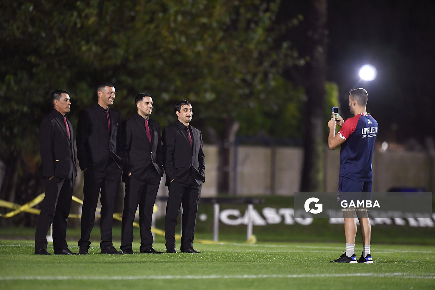Matías Pérez, árbitro central. 21ª Copa Nacional de Selecciones. Estadio Casto Martínez Laguarda.
