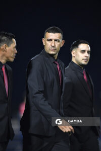 Matías Pérez, árbitro central. 21ª Copa Nacional de Selecciones. Estadio Casto Martínez Laguarda.