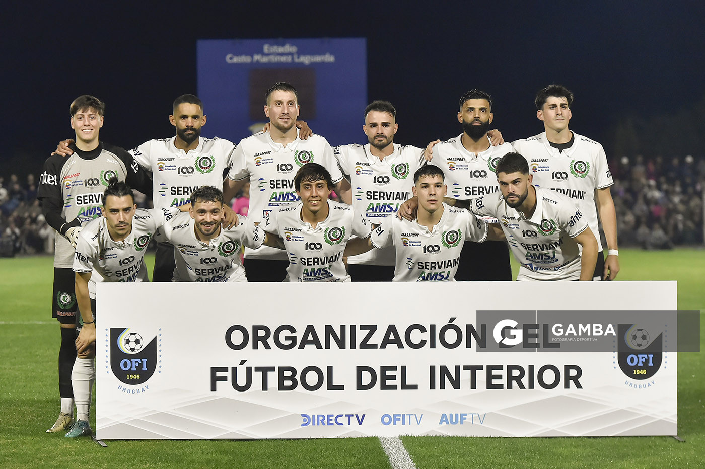 Titulares de San José. 21ª Copa Nacional de Selecciones. Estadio Casto Martínez Laguarda.