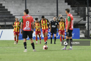 Facundo De León, de Progreso, Copa de la Liga AUF 2026. Estadio Parque Alfredo V. Viera.