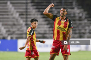 Diego Sánchez, de Progreso, Copa de la Liga AUF 2026. Estadio Parque Alfredo V. Viera.