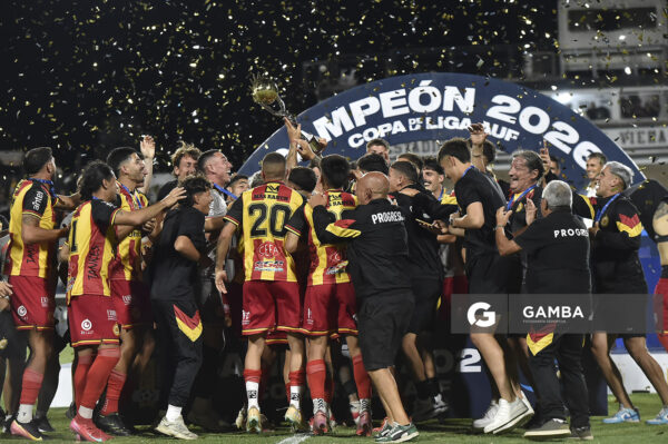 Progreso Campeón. Copa de la Liga AUF 2026. Estadio Parque Alfredo V. Viera.