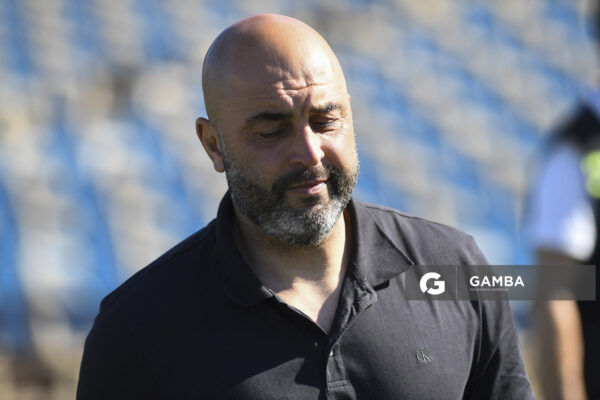 Marcelo Méndez, director técnico de Montevideo City Torque, Torneo Clausura. Estadio Centenario.