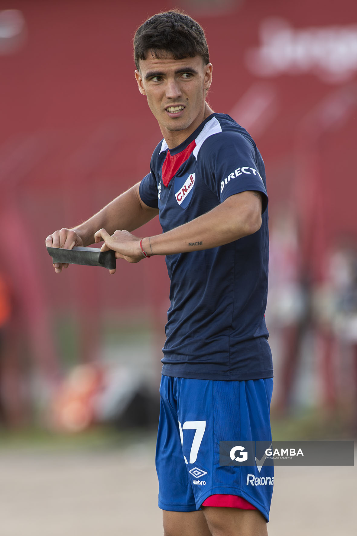 Tomás Verón Lupi, de Nacional, Liga AUF Uruguaya 2026 «Juan Carlos De Lima». Estadio Campeones Olímpicos.