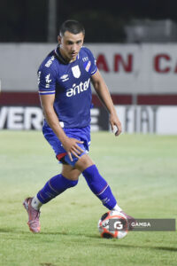 Rodrigo Martínez, de Nacional, Liga AUF Uruguaya 2026 «Juan Carlos De Lima». Estadio Campeones Olímpicos.