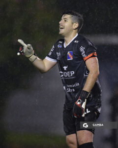 Martín Ceballos, golero de Rocha. 21ª Copa Nacional de Selecciones. Estadio Municipal Juan Antonio Lavalleja.