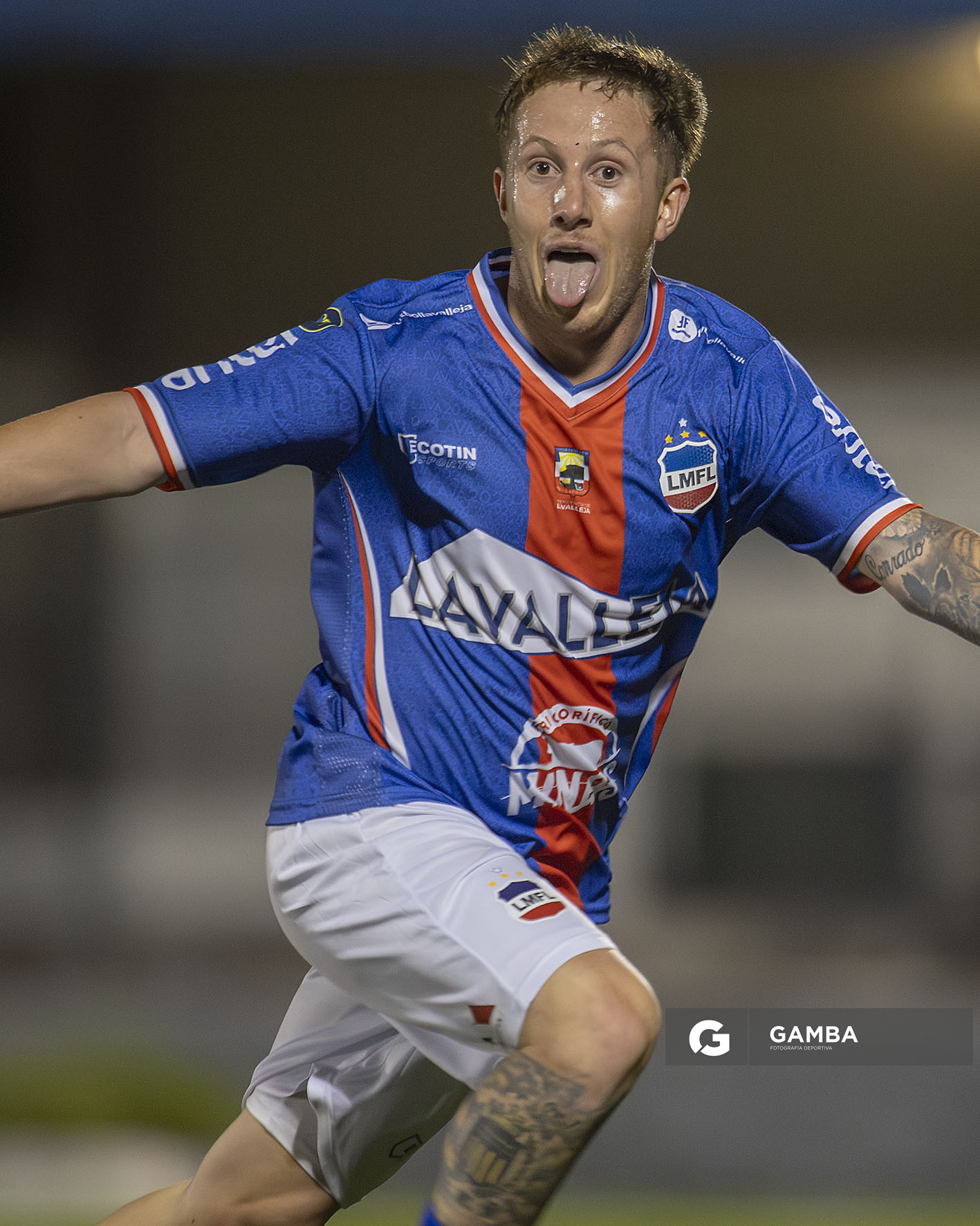 Samuel Gómez, de Lavalleja, 22ª Copa Nacional de Selecciones. Estadio Juan Antonio Lavalleja.