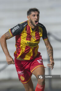 Diego Sánchez, de Progreso, Copa de la Liga AUF 2026. Estadio Parque Alfredo V. Viera.