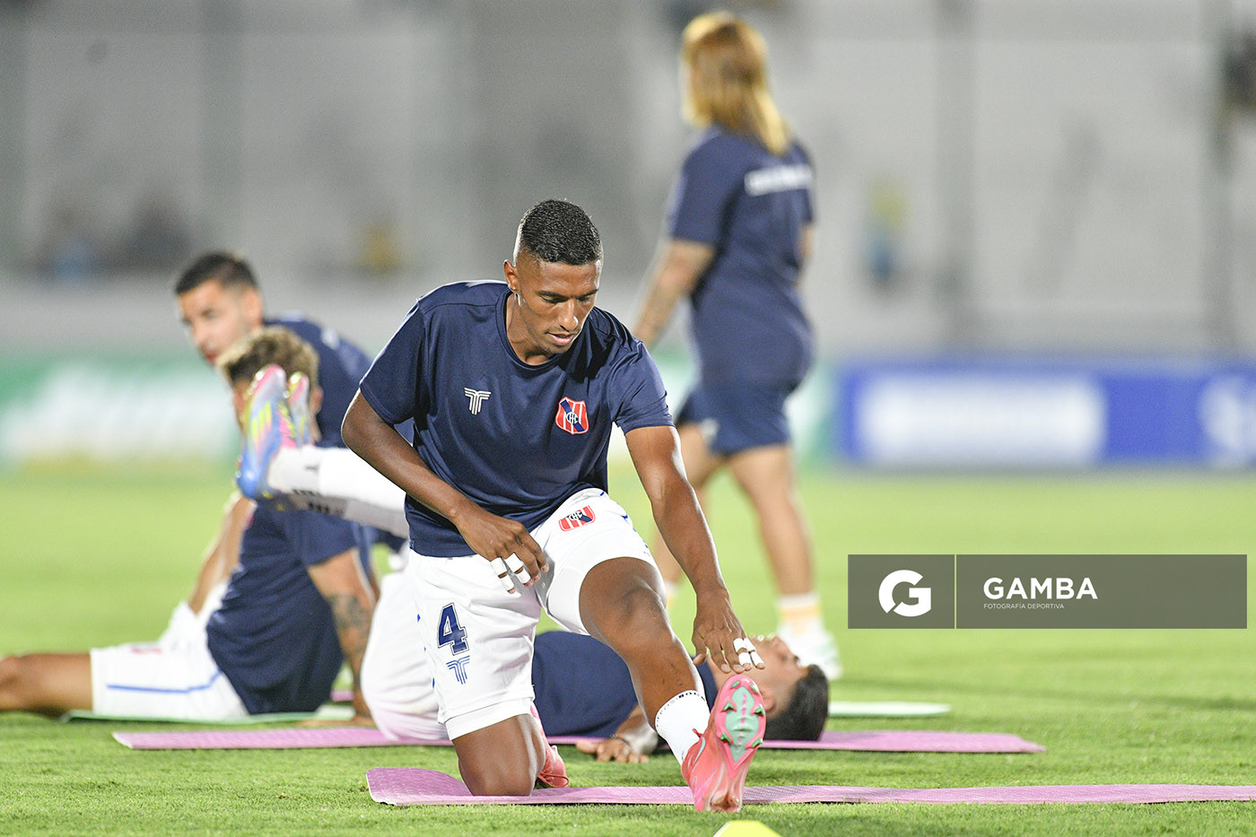 Marcos Montiel, de Central Español, Liga AUF Uruguaya 2026 «Juan Carlos De Lima». Estadio Domingo Burgueño.