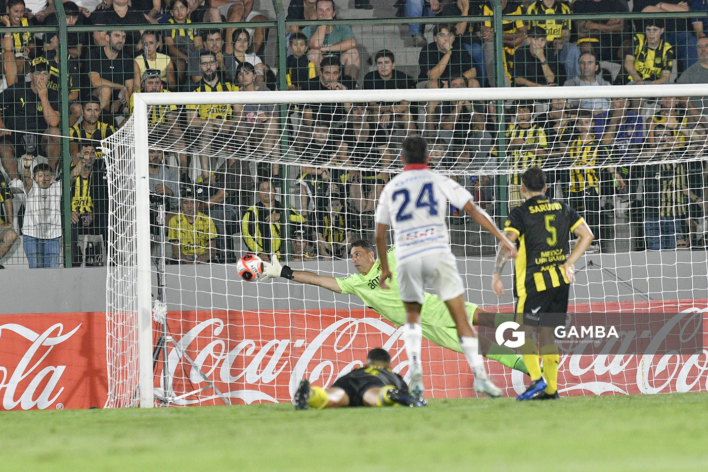 Guillermo Gandolfo, de Central Español, Liga AUF Uruguaya 2026 «Juan Carlos De Lima». Estadio Domingo Burgueño.