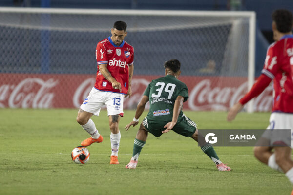 Emiliano Ancheta, de Nacional, Liga AUF Uruguaya 2026 «Juan Carlos De Lima». Estadio Gran Parque Central.