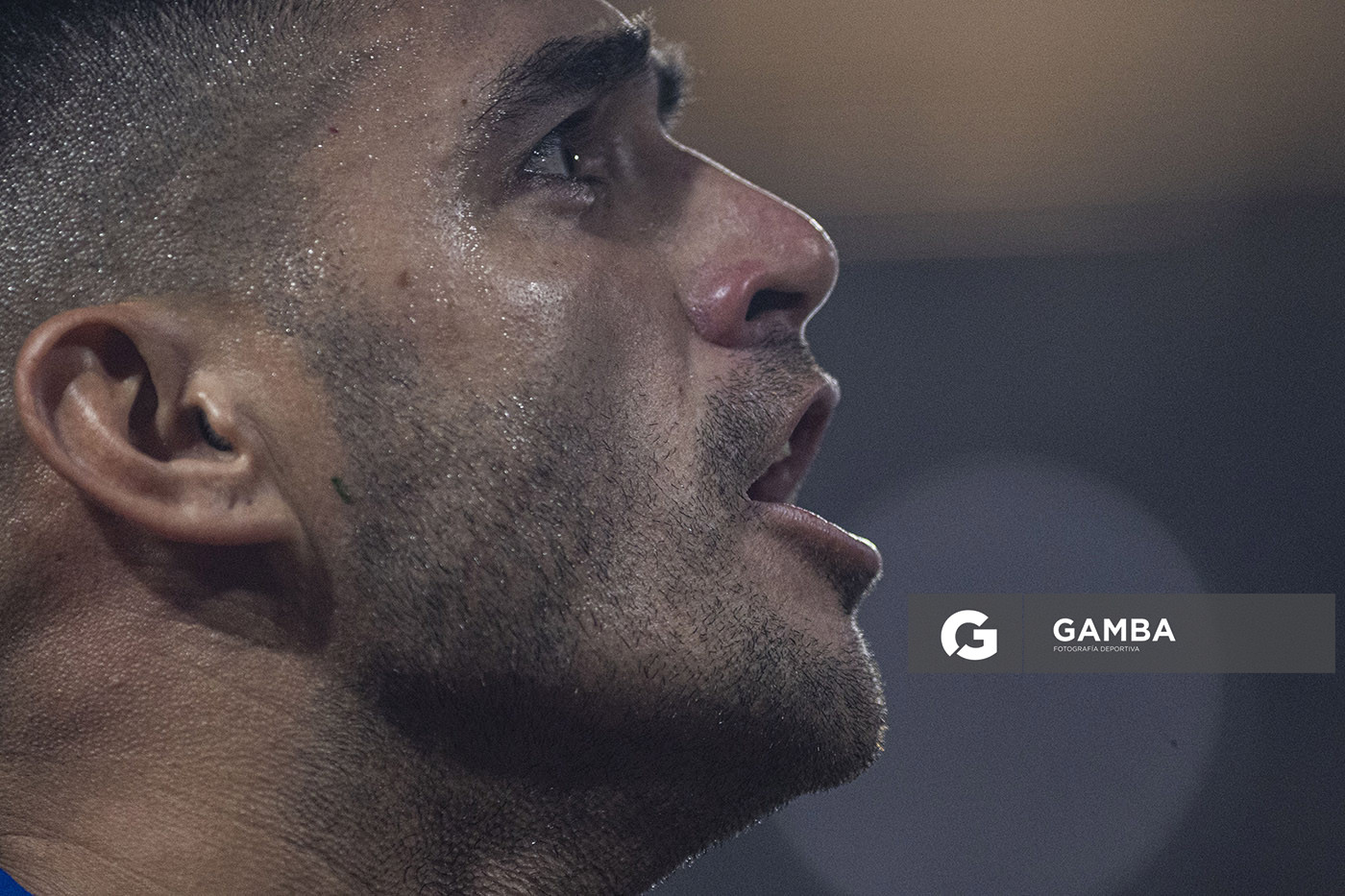 Maximiliano Gómez, de Nacional, Liga AUF Uruguaya 2026 «Juan Carlos De Lima». Estadio Gran Parque Central.